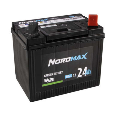 Startbatteri Nordmax AGM, Trdgrd 12V 23Ah i gruppen BATTERIER / VRIGA BATTERIER / TRDGRDSBATTERIER hos TH Pettersson AB (105-NMU1R300AGM)