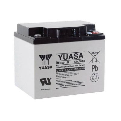 Batteri Yuasa REC50-12 AGM 12V 50Ah 400A i gruppen BATTERIER / ÖVRIGA BATTERIER / INDUSTRIBATTERIER hos TH Pettersson AB (105-REC50-12)