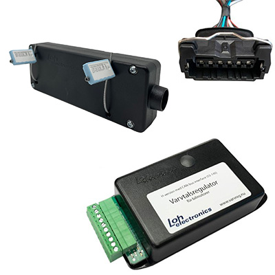 Paket till Volvo fr.o.m98, H-CAN för A-traktorbygge utan högt varvt