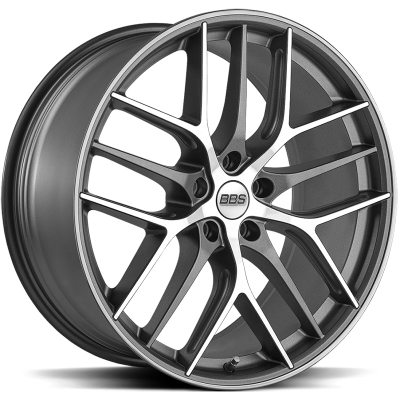 BBS CC-R Graphite Diam Cut 8x19 5x114,3 ET38 CB82,0 60  i gruppen FLGAR / TILLVERKARE / VARUMRKEN / BBS hos TH Pettersson AB (205-10020665)