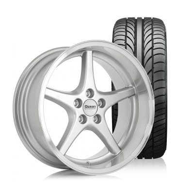 Ocean MK18 Silver 8,5x18 5x108 ET6 NAV 65,1 - 205/35R18 Budgetdck i gruppen FLGAR / KOMPLETTA HJULPAKET / HJULPAKET hos TH Pettersson AB (209-JP696001-KP-01)