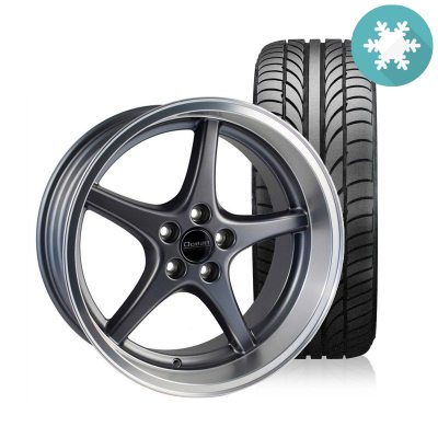 Ocean MK18 Antracit 8,5x18 5x108 ET6 NAV 65,1 - 225/40R18 Budget Vinte