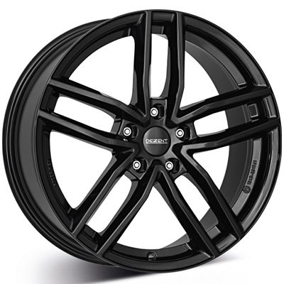 Dezent TR Black 7,5x18 5x114,3 ET40 NAV 60,1 i gruppen FLGAR / TILLVERKARE / VARUMRKEN / DEZENT hos TH Pettersson AB (224-TTRF0BA40E)