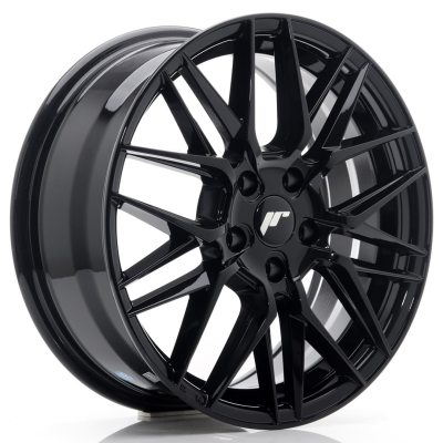 Japan Racing JR28 17x7 ET35 5x100 Glossy Black i gruppen FÄLGAR / TILLVERKARE / VARUMÄRKEN / JAPAN RACING hos TH Pettersson AB (225-JR2817705K3567GB)