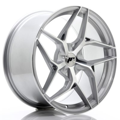 Japan Racing JR35 19x9,5 ET20-45 5H Oborrad Silver Machined Face i gruppen FLGAR / TILLVERKARE / VARUMRKEN / JAPAN RACING hos TH Pettersson AB (225-JR3519955X2074SM)