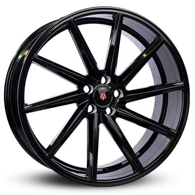 Imaz Wheels IM5R 10x22 ET45 NAV 74,1 Glossy Black i gruppen F�LGAR / TILLVERKARE / VARUM�RKEN / IMAZ WHEELS hos TH Pettersson AB (234-453829)