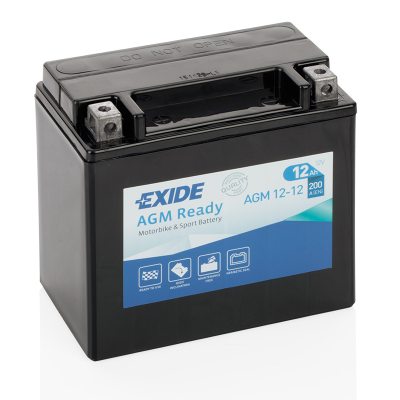 MC-batteri 4918 EXIDE MC AGM12-12 12Ah 200A(EN) i gruppen  hos TH Pettersson AB (32-4918)