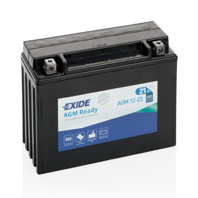 MC-batteri EXIDE MC AGM12-23 21Ah 350A(EN) i gruppen BATTERIER / BIL & MC / MC BATTERIER hos TH Pettersson AB (32-AGM12-23)