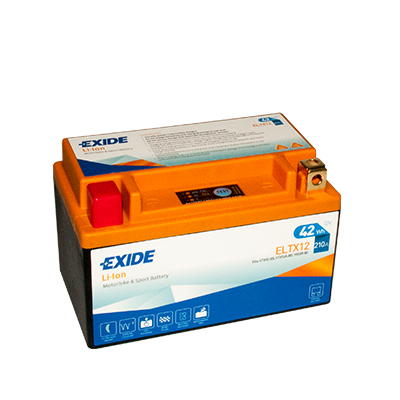 Batteri Exide Litium MC ELTX12 i gruppen BATTERIER / BIL & MC / MC BATTERIER hos TH Pettersson AB (32-ELTX12)