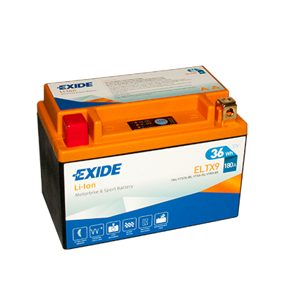 Batteri Exide Litium MC ELTX9 i gruppen BATTERIER / BIL & MC / MC BATTERIER hos TH Pettersson AB (32-ELTX9)