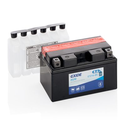 MC-batteri EXIDE MC ETZ10-BS 9Ah 145A(EN) i gruppen BATTERIER / BIL & MC / MC BATTERIER hos TH Pettersson AB (32-ETZ10-BS)