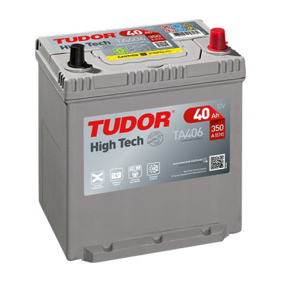 Startbatteri TA406 TUDOR EXIDE HIGH-TECH 40Ah 350A(EN) i gruppen BATTERIER / BIL & MC / STARTBATTERIER hos TH Pettersson AB (32-TA406)