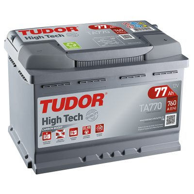 Startbatteri TA770 TUDOR EXIDE HIGH-TECH 77Ah 760A(EN) i gruppen TUNG TRAFIK / BATTERIER / TUNGA FORDON / ENTREPRENAD hos TH Pettersson AB (32-TA770)