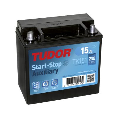Backup-batteri TK151 TUDOR EXIDE START-STOP AUXILIA 15Ah 200A(EN) i gruppen BATTERIER / BIL & MC / STARTBATTERIER hos TH Pettersson AB (32-TK151)