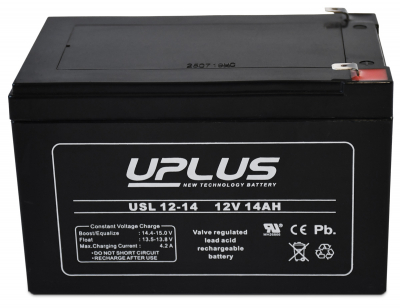 Batteri UPLUS USL12-14AGM 12V 14Ah i gruppen BATTERIER / MARIN & FRITID / FRBRUKNINGSBATTERIER hos TH Pettersson AB (80-USL12-14-T2)