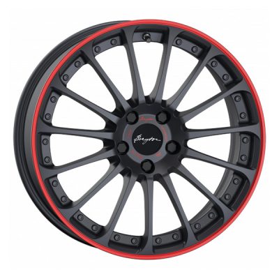 Breyton Magic CW M.Grey/Red 7,5x18 5x112 E48 C66,5 i gruppen FÄLGAR / TILLVERKARE / VARUMÄRKEN / BREYTON hos TH Pettersson AB (SPF-64418075500011248664)