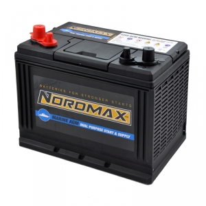 Batteri Nordmax D26R DUAL AGM 12V 75Ah 750A(EN)