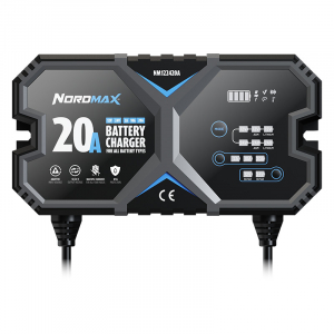 Adaptiv Batteriladdare 12V/24V 20A NORDMAX NM122420A