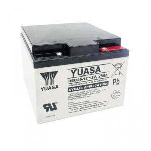 Batteri Yuasa REC26-12 AGM 12V 26Ah 330A