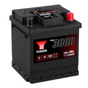 Startbatteri Yuasa YBX3202 12V 42Ah 390A(EN)