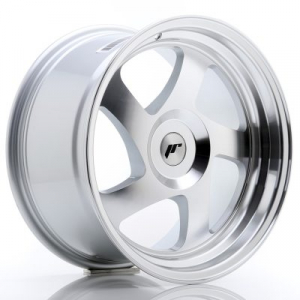 Specialk�p - Hjulpaket Japan Racing JR15 17x9 ET25 5x108 Silver Machined med 205/40r17 budgetd�ck + monteringskit samt Spacer 20mm.