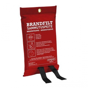 Brandfilt 120x120cm silikon