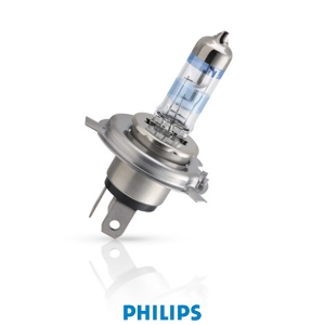 Philips Halogenglödlampa H4 X-tremeVision+, 12V 60/55W, 2-pack