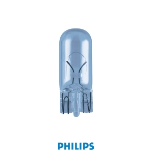 Philips Glödlampa BV 12V 5W W2,1x9,5d, 2-pack