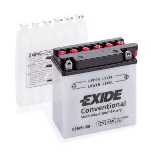 MC-batteri EXIDE MC 12N5-3B 5Ah 40A(EN)