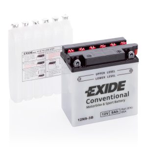 MC-batteri EXIDE MC 12N9-3B 9Ah 85A(EN)