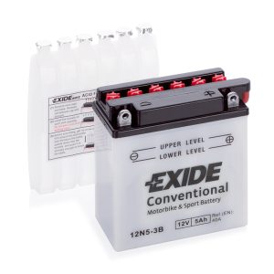 MC-batteri 4517 EXIDE MC 12N5-3B 5Ah 40A(EN)