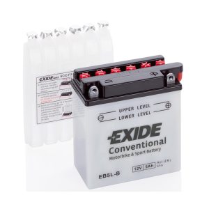 MC-batteri 4546 EXIDE MC EB5L-B 5Ah 65A(EN)
