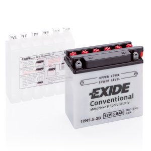 MC-batteri 4559 EXIDE MC 12N5,5-3B 6Ah 45A(EN)