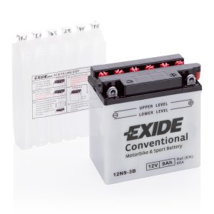 MC-batteri 4573 EXIDE MC 12N9-3B 9Ah 85A(EN)