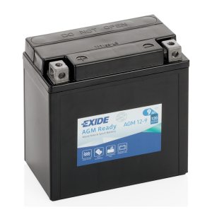 MC-batteri 4913 EXIDE MC AGM12-9 9Ah 120A(EN)