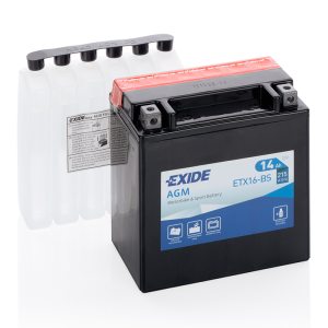 MC-batteri 4974 EXIDE MC ETX16-BS 14Ah 215A(EN)