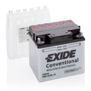 MC-batteri 4998 EXIDE MC E60-N30L-B 30Ah 300A(EN)