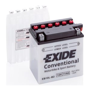 MC-batteri EXIDE MC EB10L-B2 11Ah 130A(EN)
