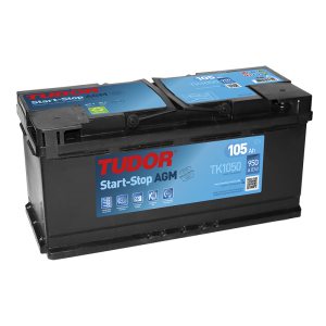 Startbatteri TK1050 TUDOR EXIDE START-STOP AGM 105Ah 950A(EN)