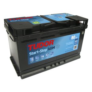 Startbatteri TK800 TUDOR EXIDE START-STOP AGM 80Ah 800A(EN)
