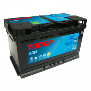 Startbatteri TK820 TUDOR EXIDE START-STOP AGM 82Ah 800A(EN)