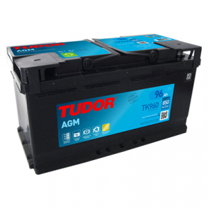 Startbatteri TK960 TUDOR EXIDE START-STOP AGM 96Ah 850A(EN)
