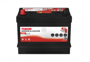 Fritidsbatteri TZ650 TUDOR EXIDE DUAL 75Ah 650Wh 750A(EN) 