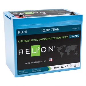 Batteri RELION RB75 LITIUM 75Ah