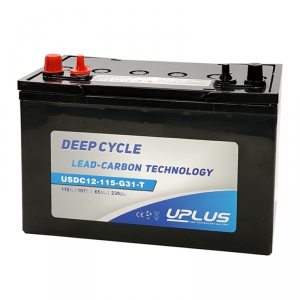 Batteri UPLUS USDC12-115- G31-T AGM 12V 118Ah