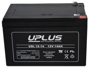 Batteri UPLUS USL12-14AGM 12V 14Ah