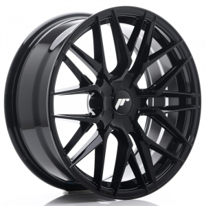 Flgpaket 4st Japan Racing JR28 Svart 7,5x18 4x100 ET40 AVM