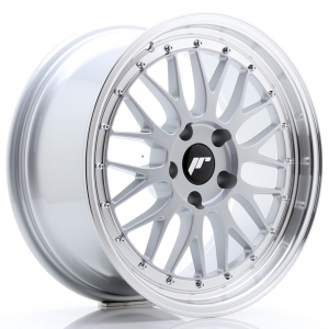 Flgpaket 4st Japan Racing JR23 Silver Machined 8,5x18 5x120 ET35 NAV 72,6