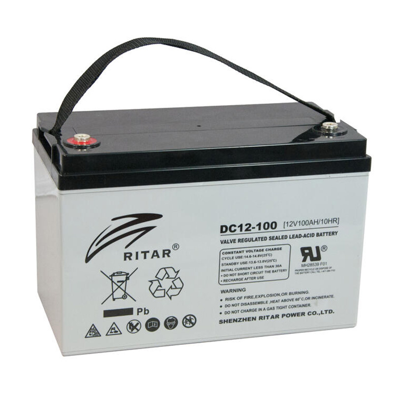 Ritar F�rbrukningsbatteri AGM 12V 100Ah DC12-100-F12