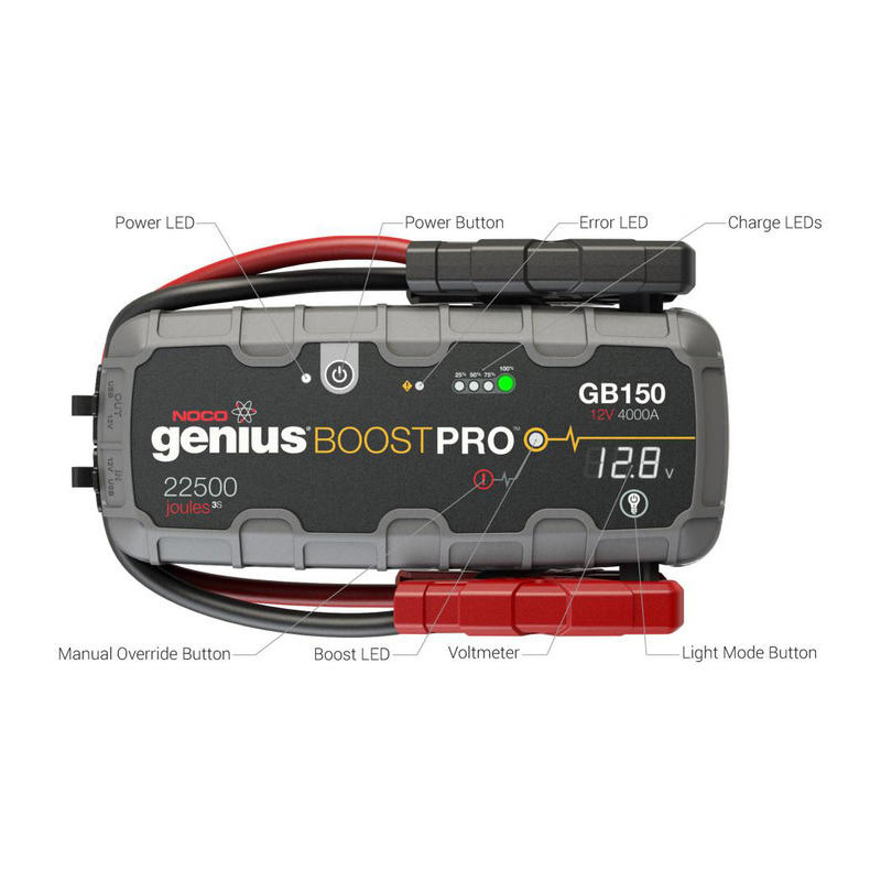 Startbooster NOCO Genius GB150 12V 3000A